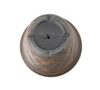 12 Inch EB Stone Look European Wide Opening Flower Pot for Patio