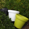 13 Inch HDPE Smooth Minimalist Nordic Flower Pot for Outdoor Garden