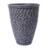 15 Inch HDPE Tall Stone Look Farmhouse Outdoor Planter for Terrace