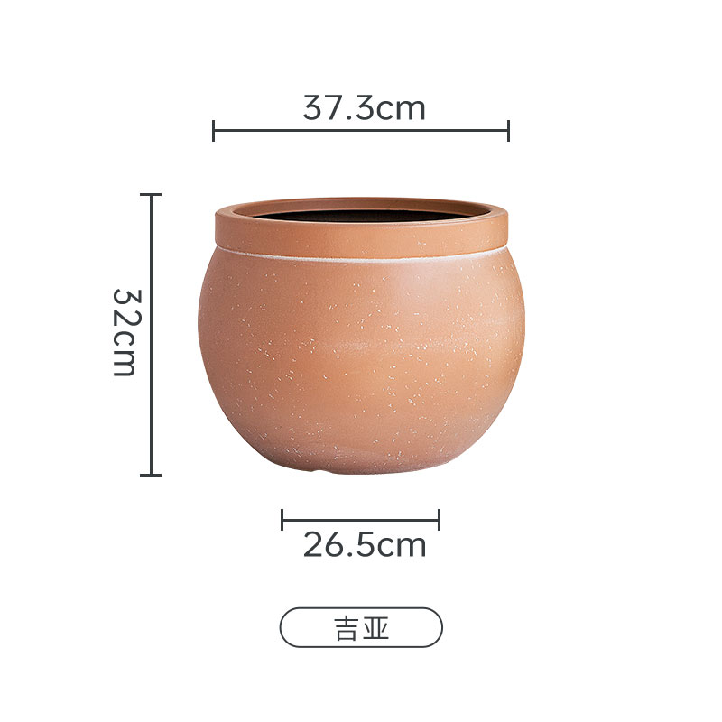 16 Inch HDPE Matte Sphere Planter for Commercial Hotel Landscape