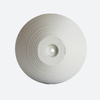 12 Inch PP Matte Ribbed Nordic Bowl Hanging Pot for Balcony